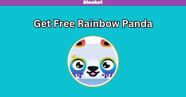 Get Rainbow Panda in Blooket